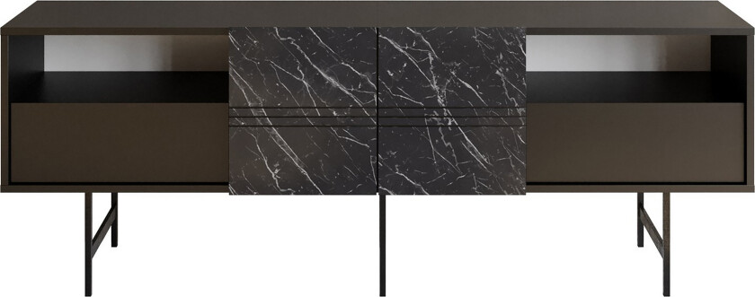 Dasaki Tv-benk 180 cm - Svart