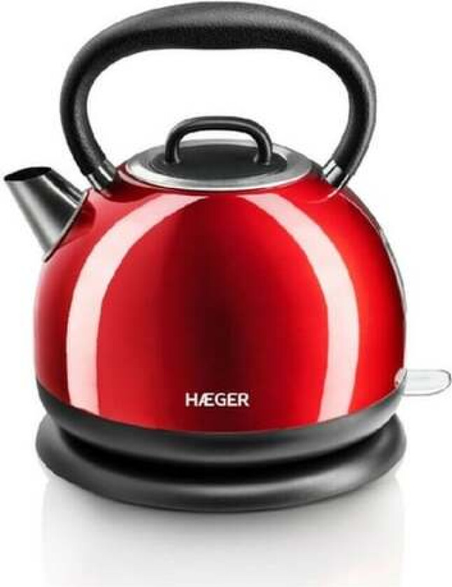 Vannkoker og elektrisk tekoker Haeger Red Cherry 2200 W (1,7 L) 1,7 L