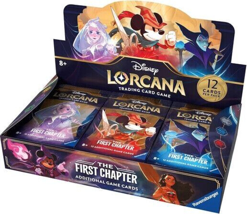 Disney Lorcana Tcg Set 1 The First Chapter Booster Box