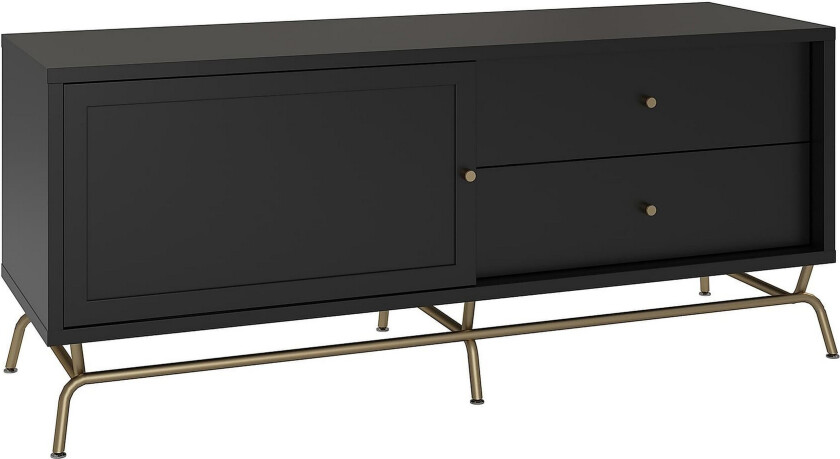 Nova Tv-benk 150x48 cm Grafittgrå - CosmoLiving