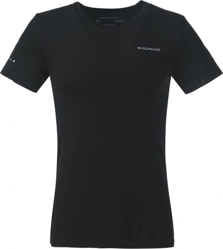 Jaro Baselayer Sømløs T-shirt Sort