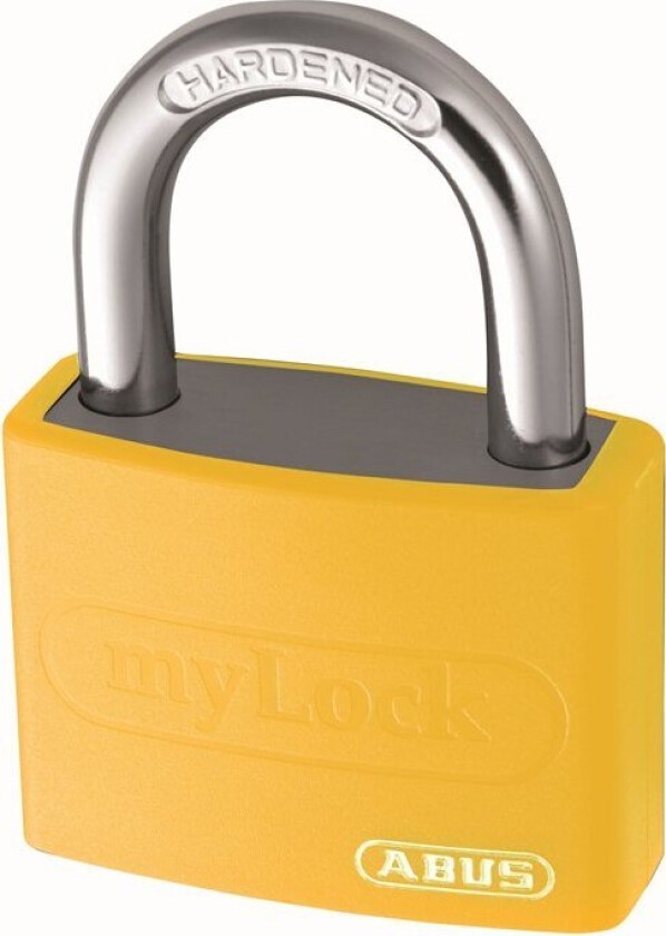 Abus Hengelås Gul Liten