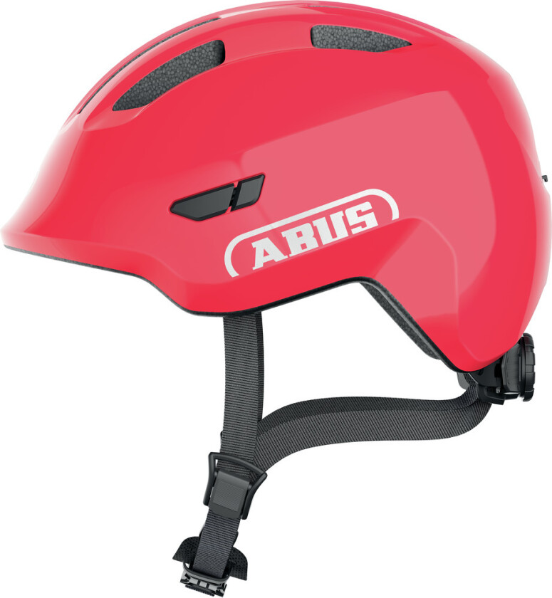 Abus Smiley 3.0 Sykkelhjelm til Barn Shiny Red