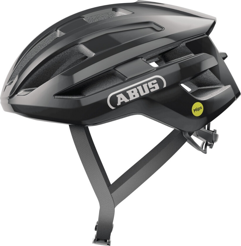 Abus Powerdome Mips Sykkelhjelm Shiny Black