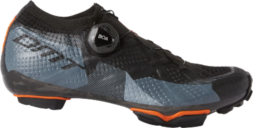 KM1 sykkelsko Til MTB Svart/Grå