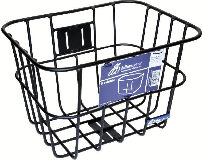 Sykkelkurv Roskilde Sort