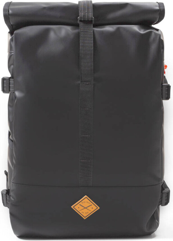 Rolltop Ryggsekk, 40 Liter, Svart