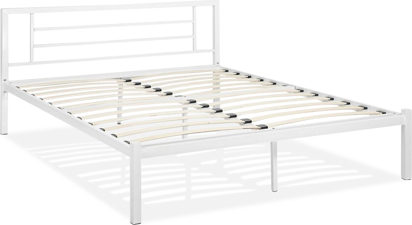 Cusset Dobbeltseng 160 \| 200 cm - Hvit
