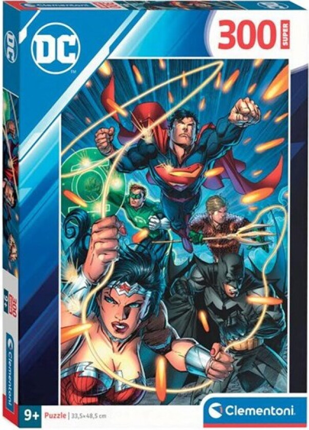 Jigsaw Puzzle Super Color DC Comics Justice League 300pcs. Gulv