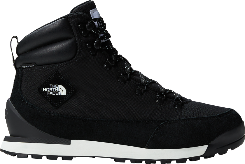 Men's Back-to-Berkeley IV Textile Lifestyle Boots TNF Black/TNF White 42, TNF BLACK/TNF WHITE