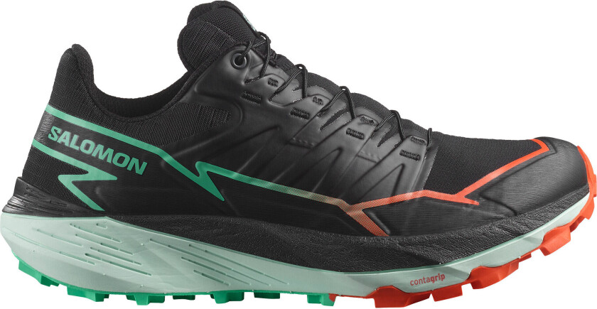 Women's Thundercross Black/cherry Tomato/electric Green UK 6 / EU 39 1/3