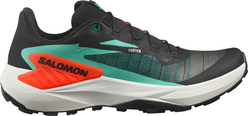 Men's Genesis Black / Electric Green / Cherry Tomato UK 11 / EU 46