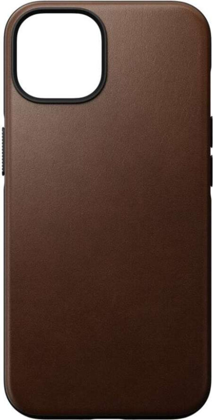 NOMAD iPhone 14 Deksel Modern Leather Case Brun