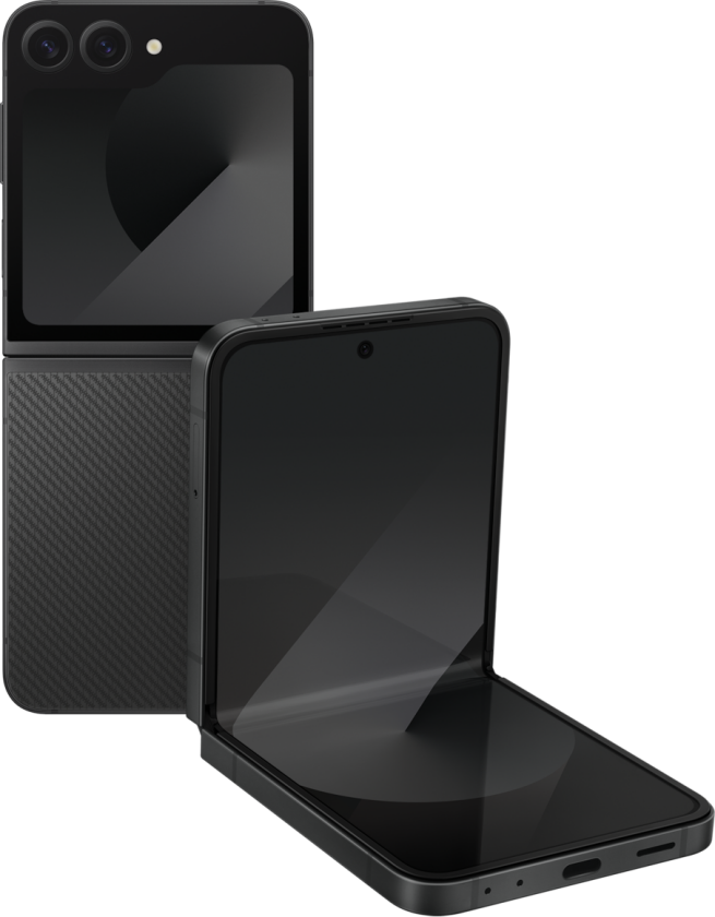 Galaxy Z Flip6 (Online Exclusive), Crafted Black