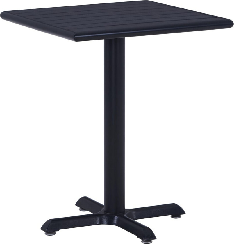 Hagebord svart 60x60x75 cm -