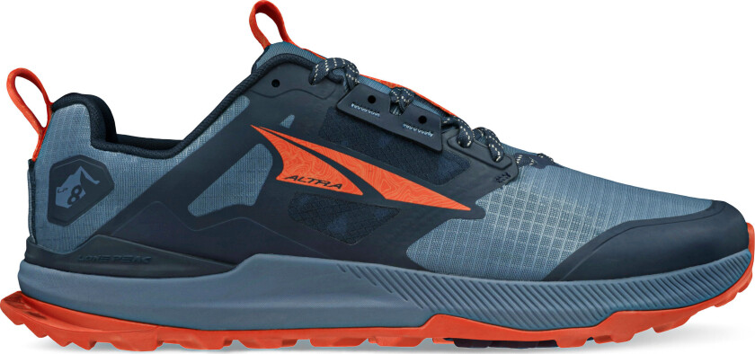 Men's Lone Peak 8 Blue/orange 40, Blue/Orange