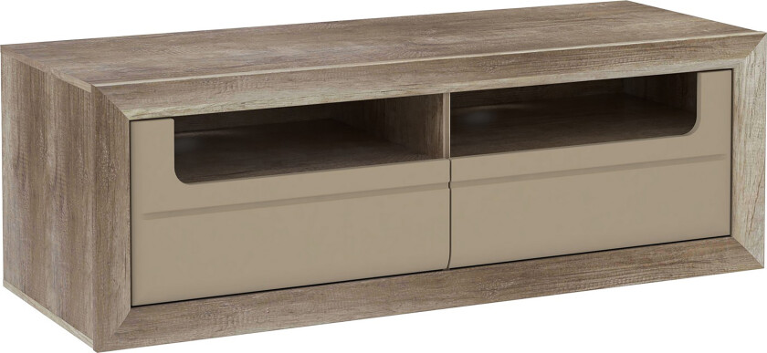 Corlius Tv-benk 144 cm - Beige/Brun