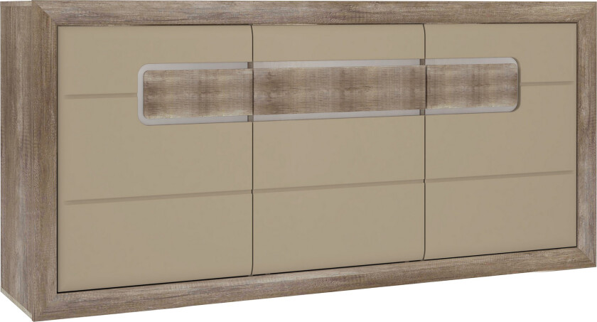 Corlius Sideboard 41x194 cm - Beige/Brun