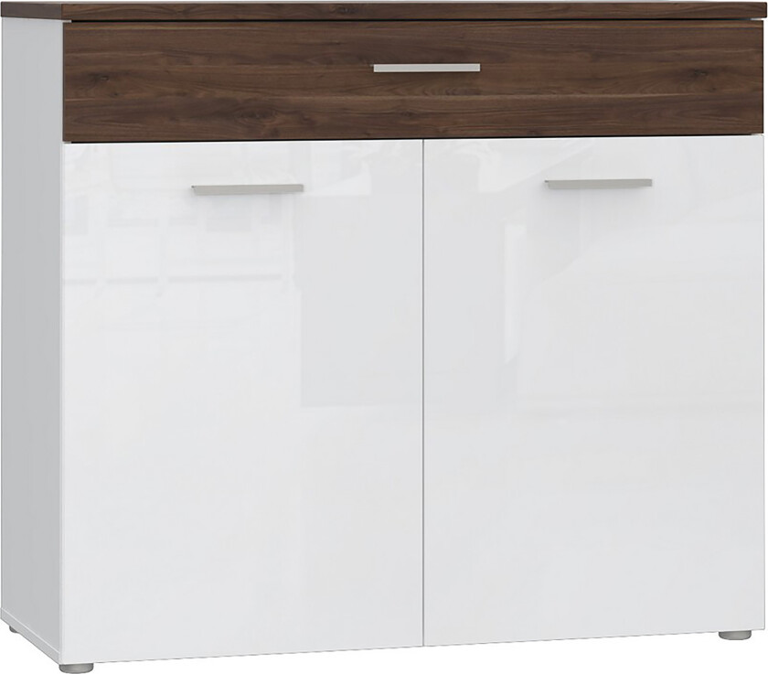 Delchevo Kommode 41x100 cm - Brun/Hvit