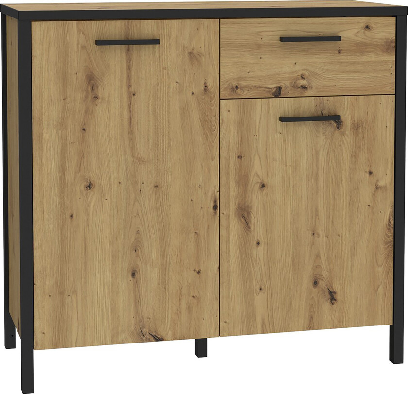 Koufalia Kommode 40x95 cm - Brun/Svart