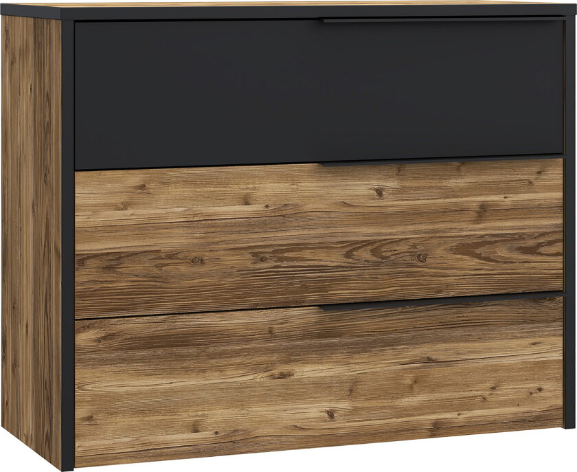 Vergina Kommode 42x100 cm - Brun/Svart