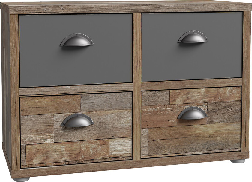 Skydra Kommode 30x70 cm - Brun/Grå