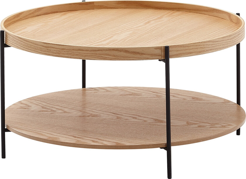 Wilhem Sofabord 78 cm Rund - Natur