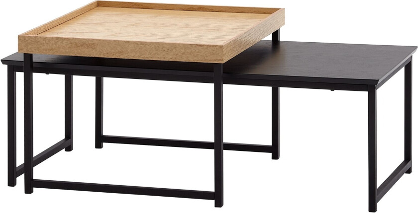 Wilhem Settbord 110 cm Firkantet - Natur