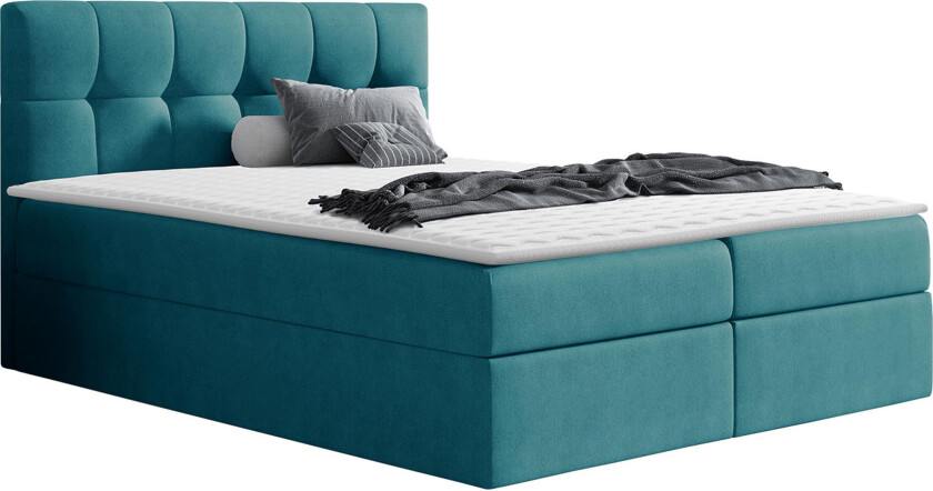 Kramvik kontinentalseng 120x200 - Grønn