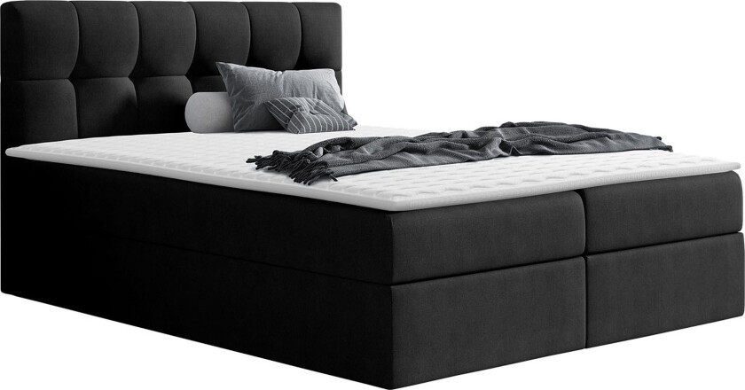 Kontinentalseng Sandom 200x200 - Svart