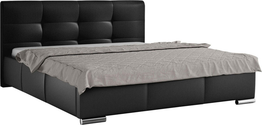 Strandrud Seng 140x200 - Svart