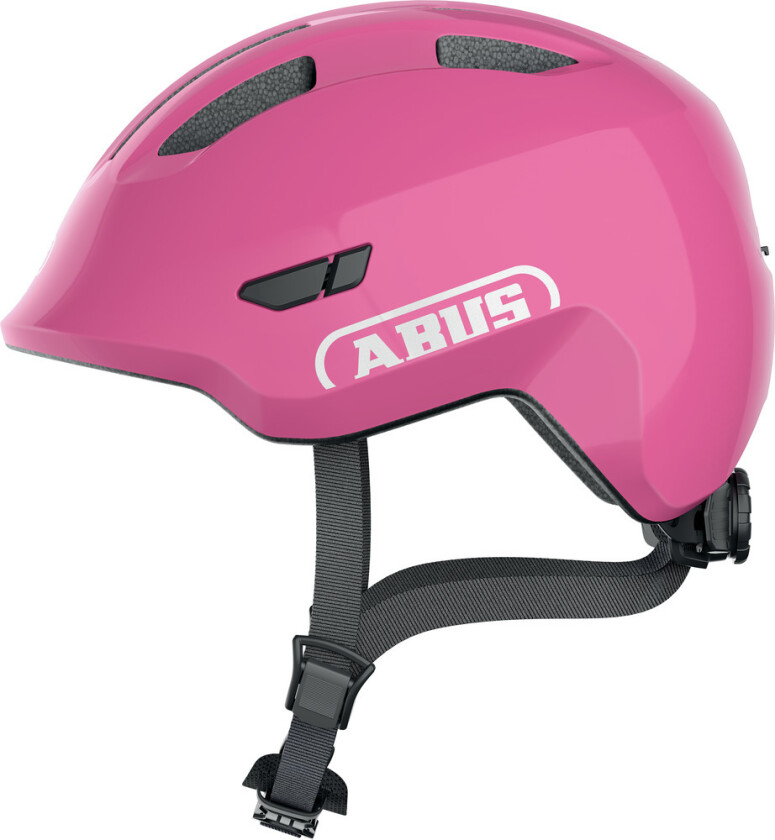 Abus Smiley 3.0 Sykkelhjelm til Barn Shiny Pink