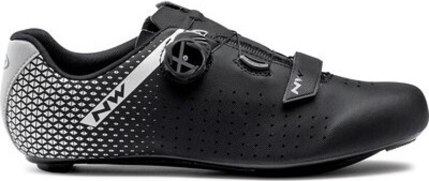 Core Plus 2 Sykkelsko - Sort/Sølv