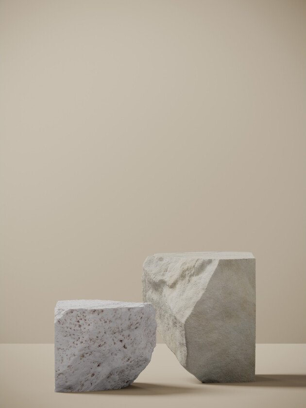 Poster Rocks 50x70 cm - Beige