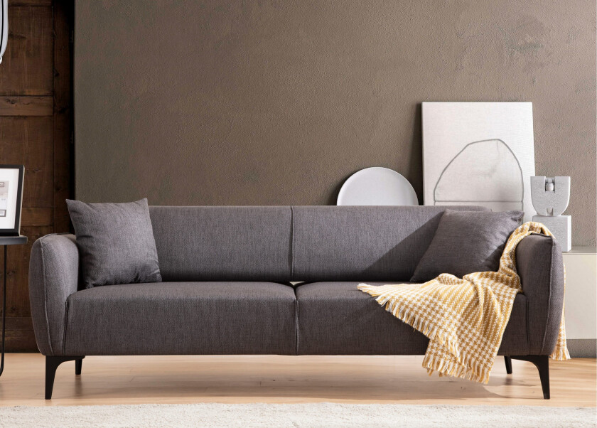 Rossland Sofa 3-seters - Mørkegrå
