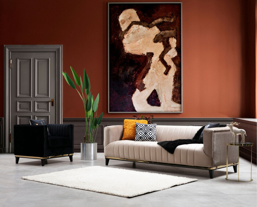 Esquimalt Sofa 3-seters - Beige