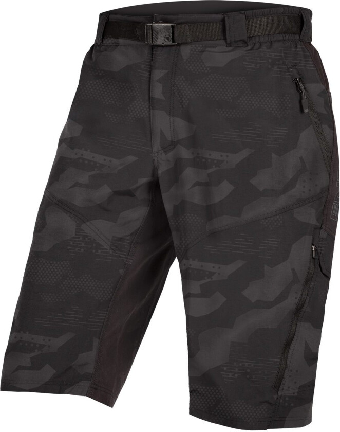 Hummvee MTB sykkelshorts med pute svart camo