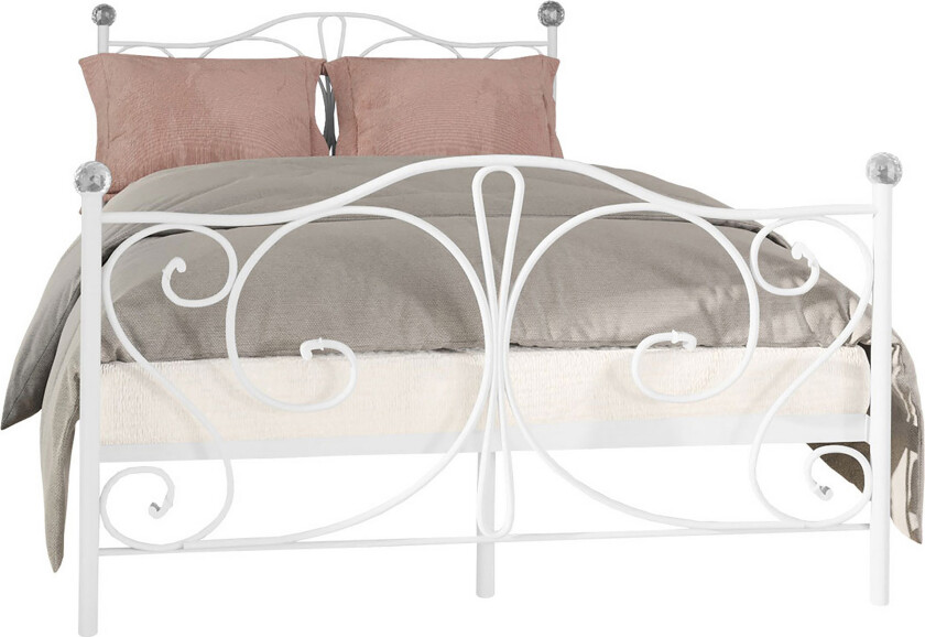 Sengeramme ROLEMI 160x200 - Hvit