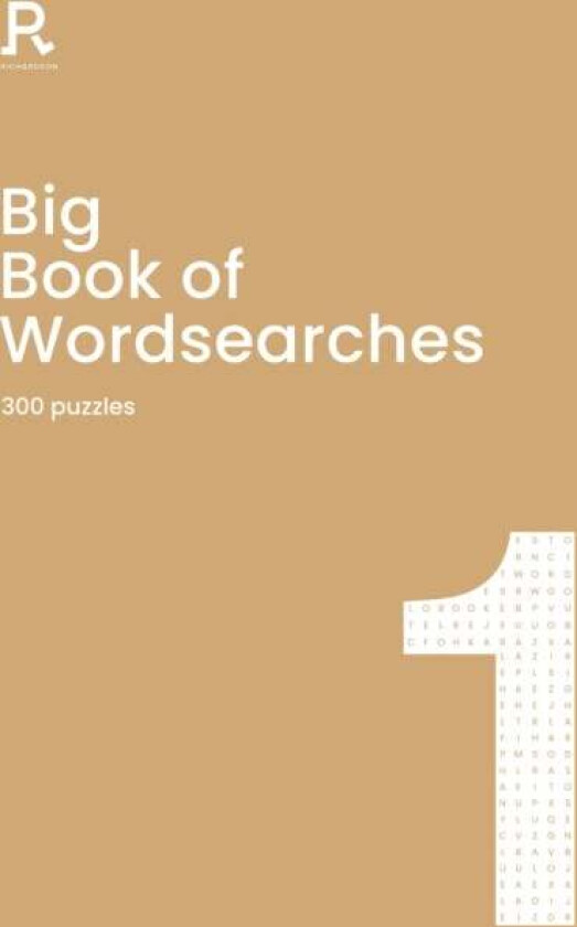 Big Book of Wordsearches Book 1 av Richardson Puzzles and Games