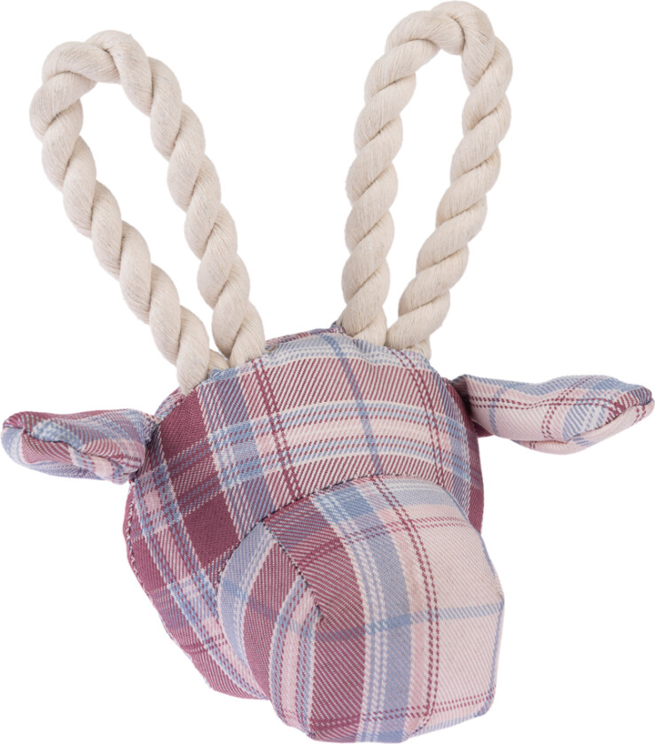 hundeleke sjiraff med tau  - Str. M: L 27 x B 14 x H 23 cm