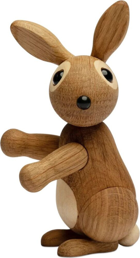 Bounce kanin dekorasjon 9,5 cm Eik