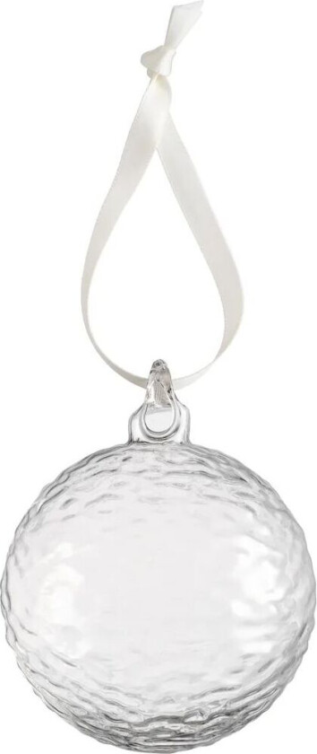 Gry Marble julekule Ø8 cm Clear