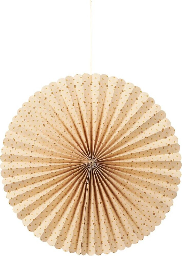 Stella rosette adventsstjerne M Natural-harvest gold