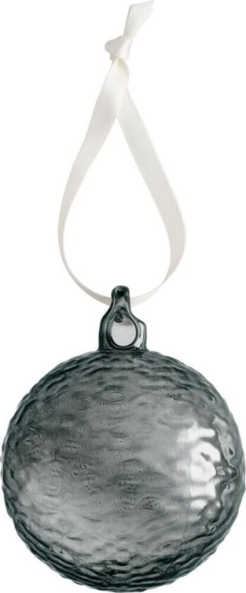 Gry Marble julekule Ø8 cm Smoke