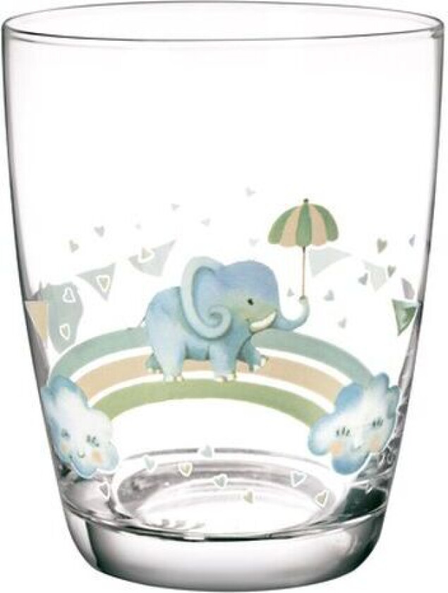 Walk like an Elephant drikkeglass barn 15 cl, 2-pk Multi