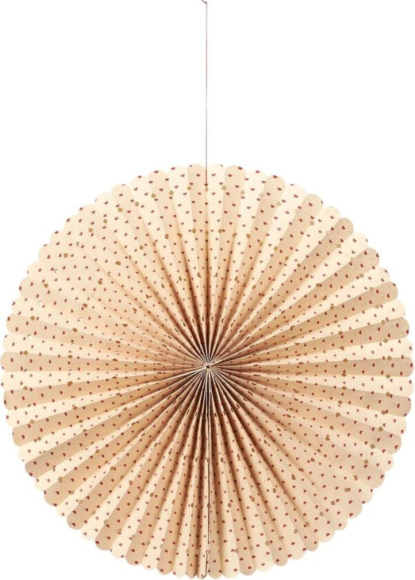 Stella rosette adventsstjerne M Natural-pompeian red