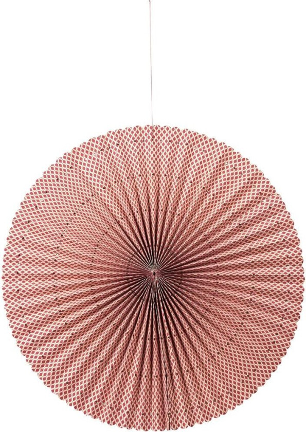 Stella rosette adventsstjerne L Pompeian red-natural