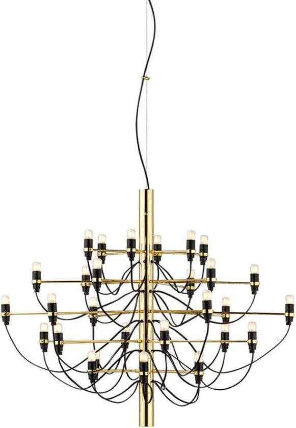 2097/30 Sarfatti LED takkrone - messing - Messing