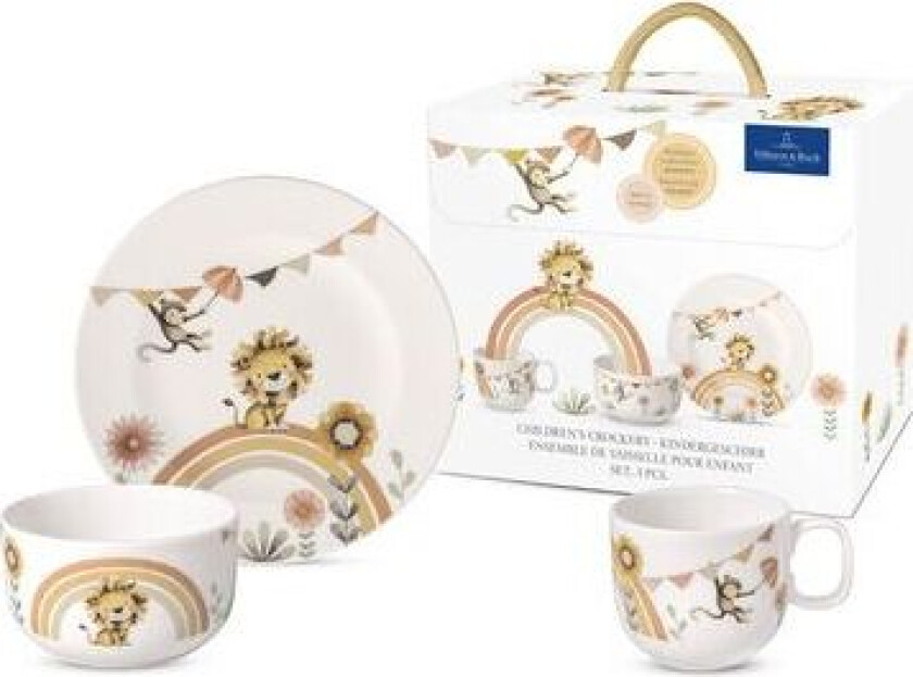 Bilde av Roar like a Lion barneservise 3 deler