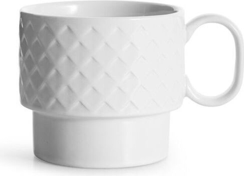 Coffee & More tekopp Hvit